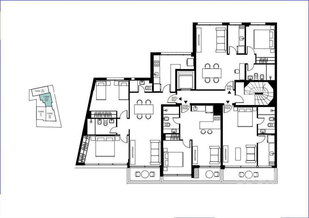 Apartamento monoambiente en venta en Malvín