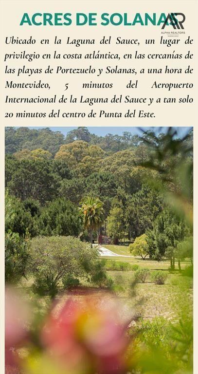 Terreno en Barrio Privado Solanas