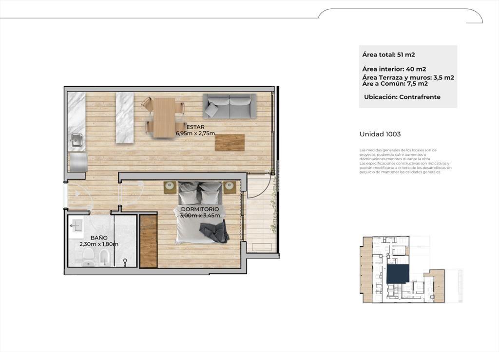 Apartamento en venta en Centro