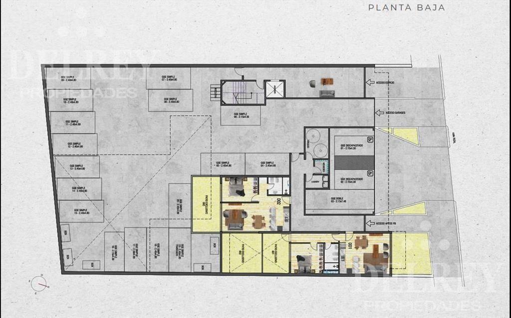 Venta Apartamento - Pocitos Nuevo DELREY PROPIEDADES