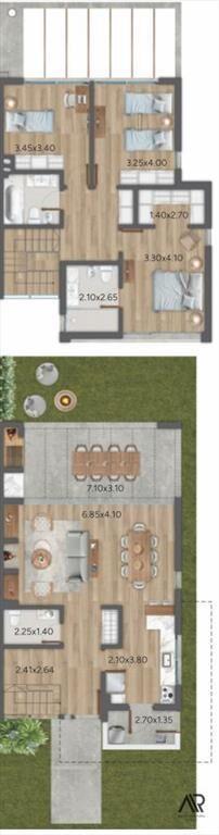Casa duplex en venta de 3 dormitorios en Carrasco Norte