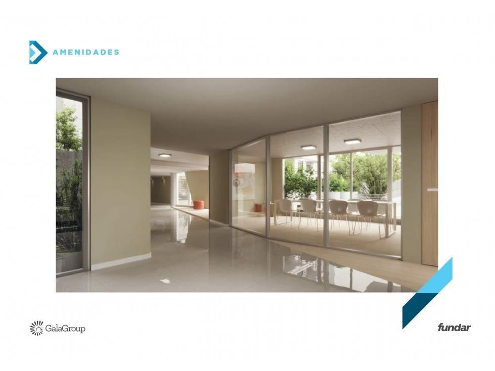 va293 venta Apto Gala Pop 1 Dormitorio Tres Cruces