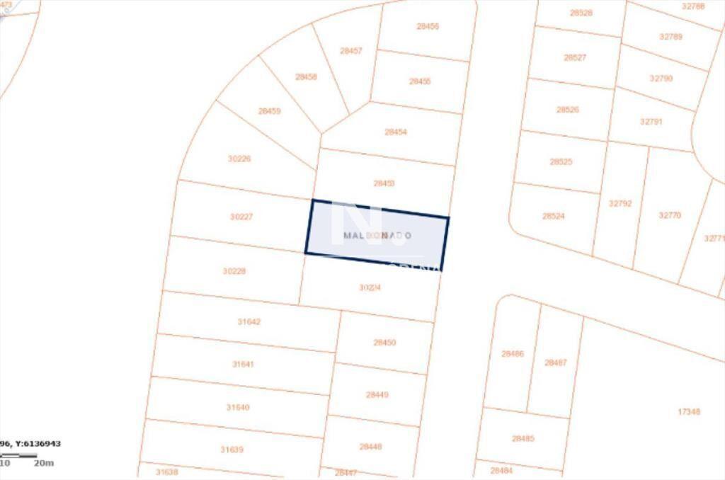 En venta terreno en Lausana Maldonado.