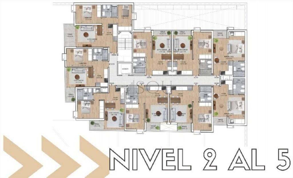 VENTA APARTAMENTO 2 DORMITORIOS CON GARAGE LA BLANQUEADA