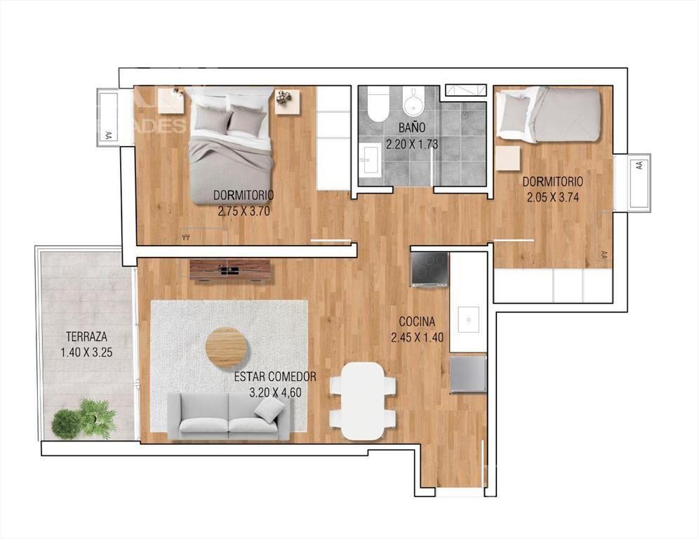 Venta Apartamento - La Blanqueada DELREY PROPIEDADES