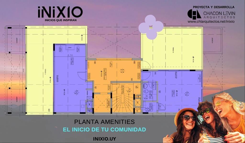 Venta Apartamento 1 dormitorio en construcción Tres Cruces