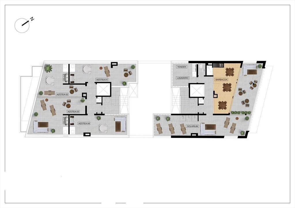 Apartamento de un dormitorio en venta en La Blanqueada - 00