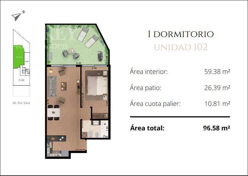 Venta Apartamento - Pocitos DELREY PROPIEDADES