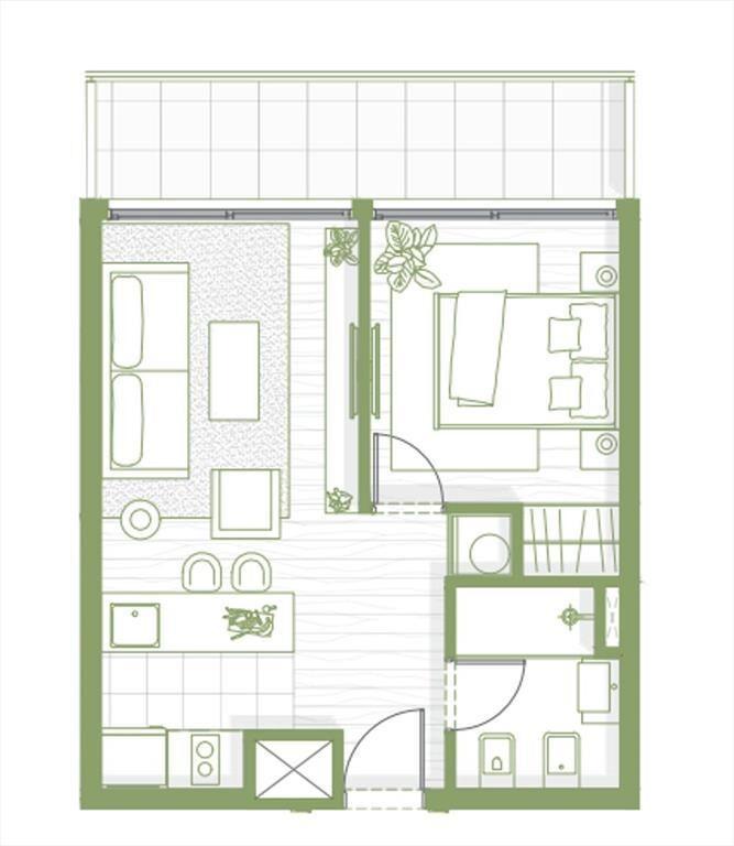 Venta Apartamento 1 Dormitorio en Cordón