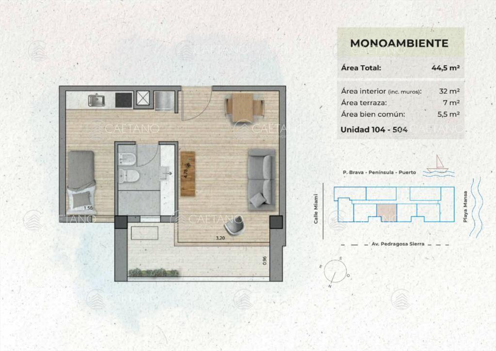 Venta apartamento. Playa mansa, Punta del Este.