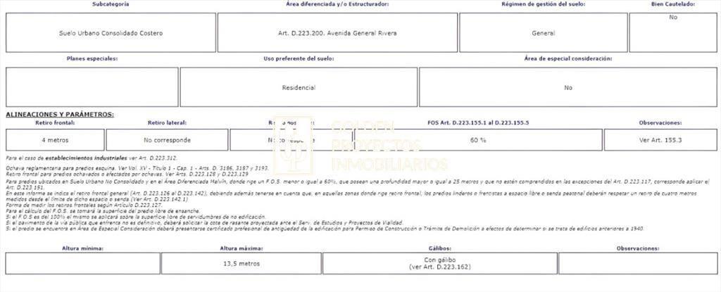 Padrón en Venta en Buceo