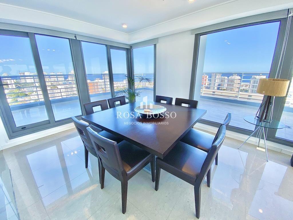 Penthouse Duplex Alquiler 4 dormitorios Punta del Este Mans