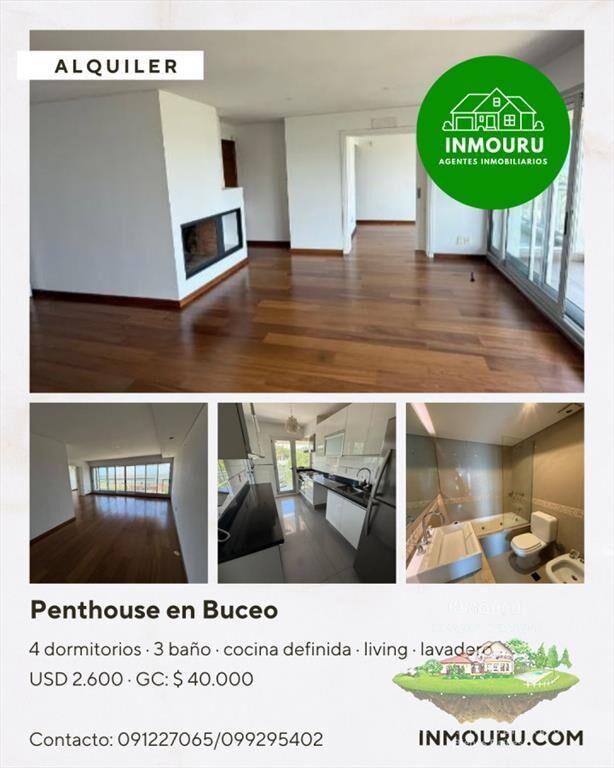 Alquiler de Penthouse en Buceo