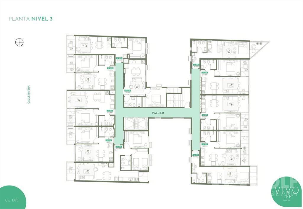 VENTA DE APARTAMENTO DE 1 DORMITORIO EN CORDON