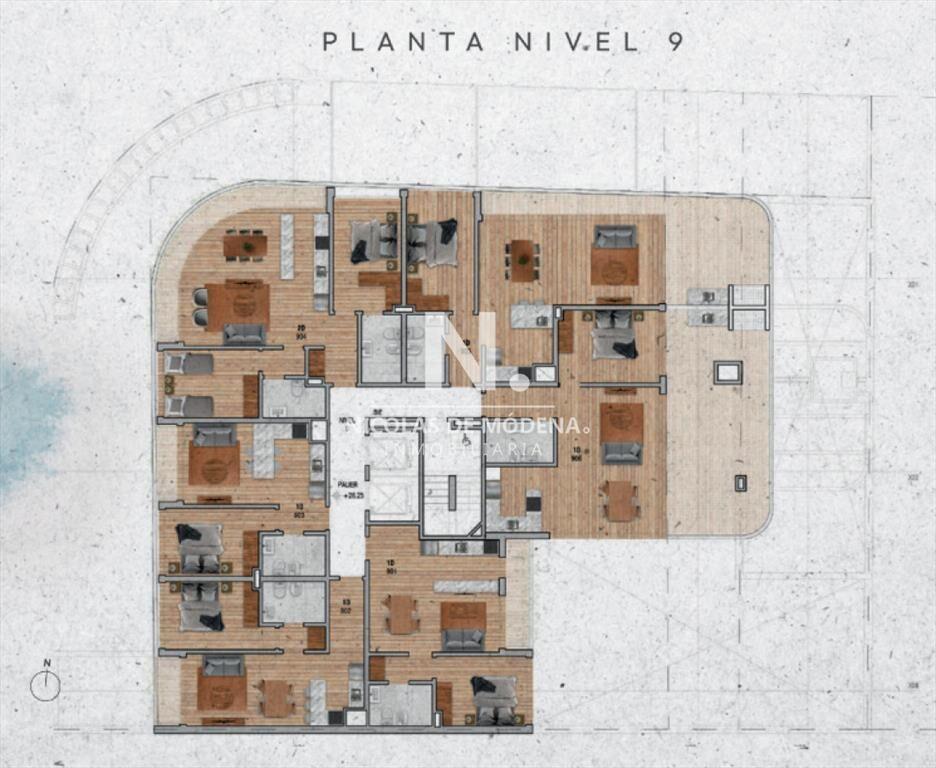 Venta Apartamento de 2 dormitorios en Pocitos Nuevo. Montev