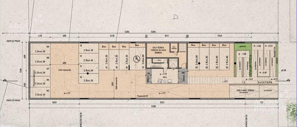 Apartamento de dos dormitorios con patio en venta en Malvín