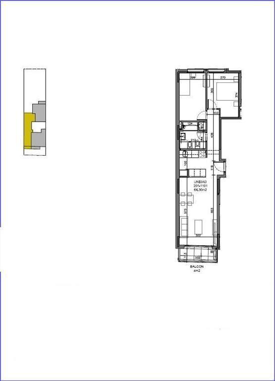 Venta apartamento dos dormitorios en Buceo - 1101