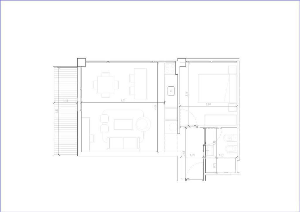 Venta apartamento dos dormitorios en La Blanqueada-1001