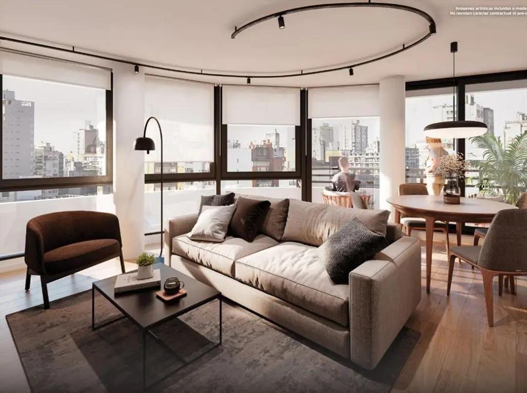 venta Apartamento 1 dormitorio, edificio be docta tres cruc