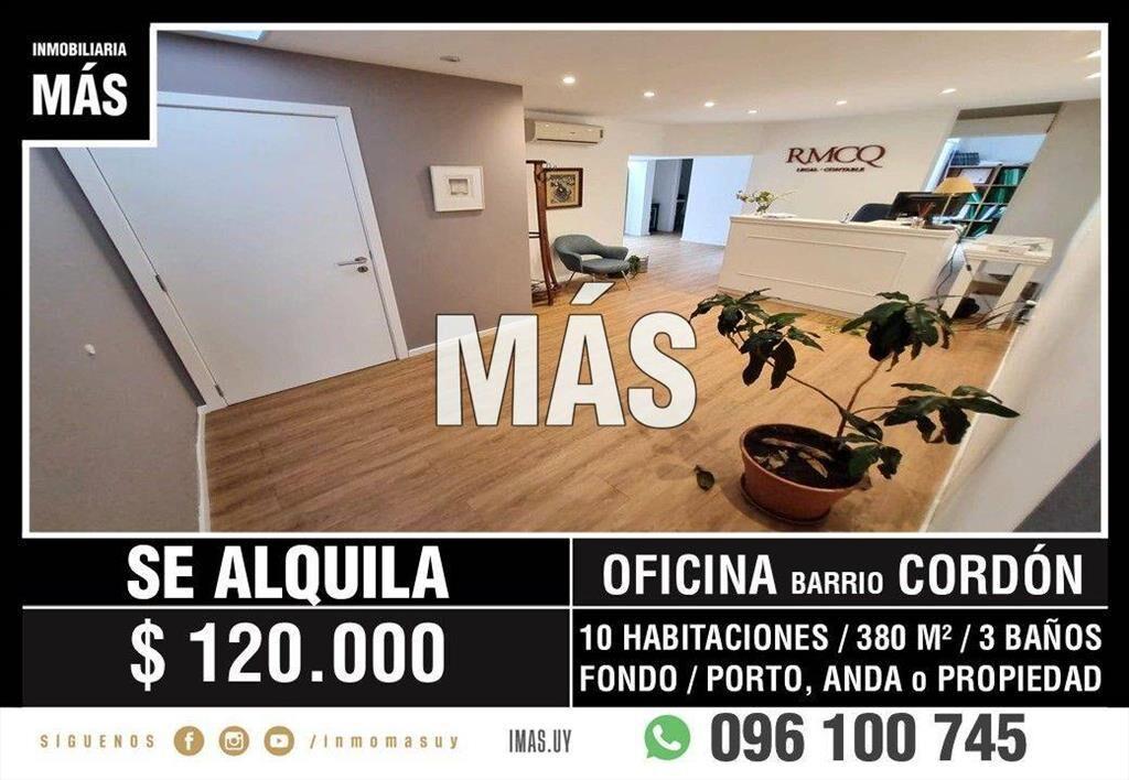 Oficina Alquiler Cordón Montevideo iMas.uy S *...
