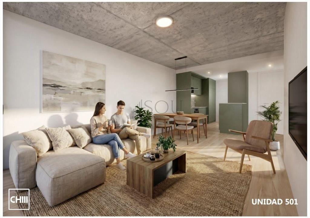 Venta apartamento monoambiente con balcón en Pocitos