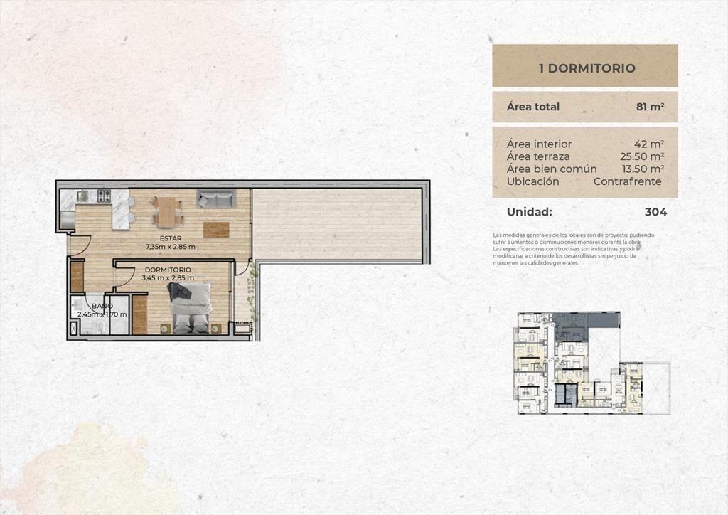 Venta Apartamento 1 Dormitorio en Centro (Montevideo)
