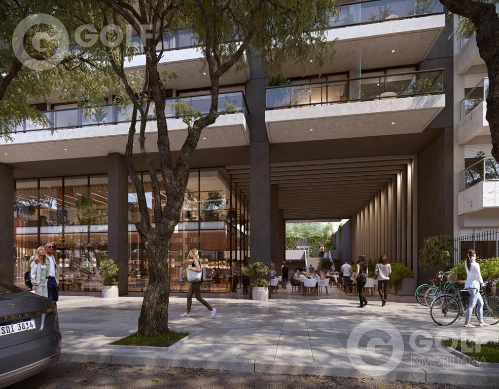 Venta de apartamento de 1 dormitorio con terraza en Pocitos