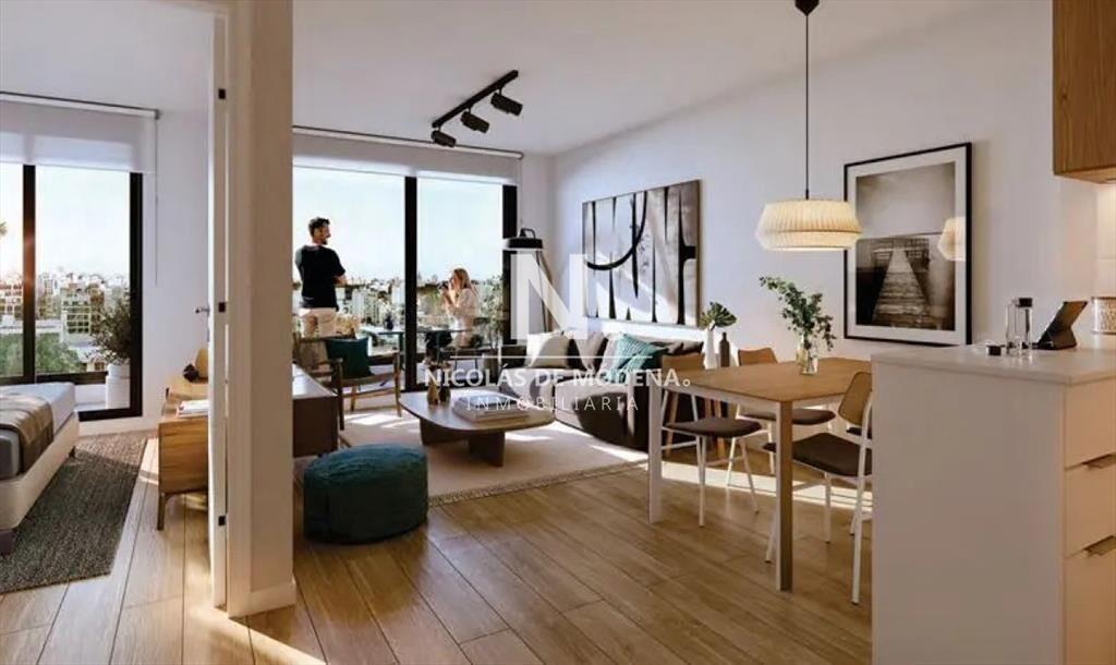 Venta Apartamento 1 Dormitorio con Balcon a Estrenar En Cor