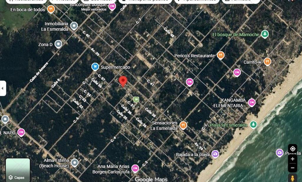 CASA (CABAÑA) 2 DORMITORIOS EN VENTA LA ESMERALDA