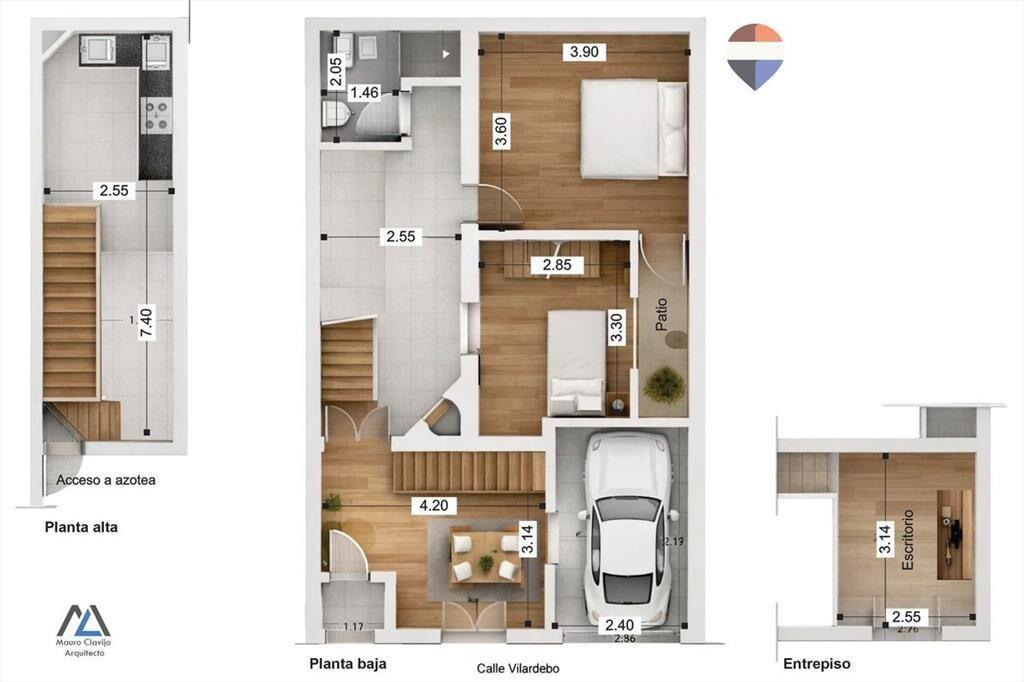 Venta casa - 2 Dormitorios - La Figurita