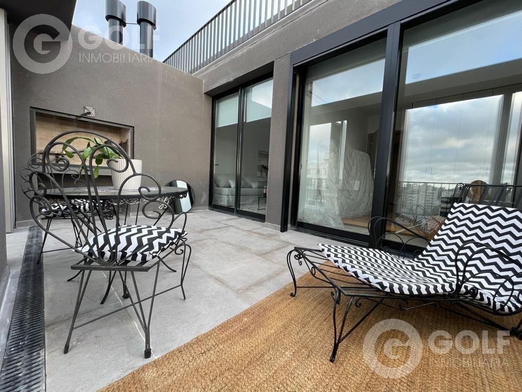 Venta de apartamento de 1 dormitorio con terraza y parrille
