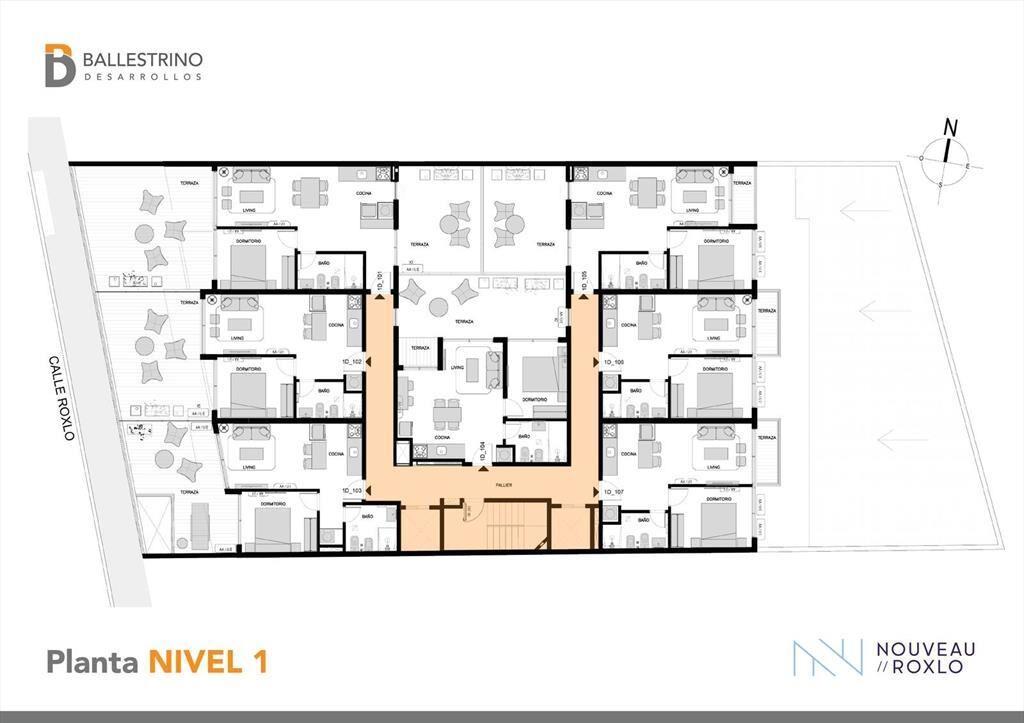 Venta Apartamento 1 Dormitorio en Cordón