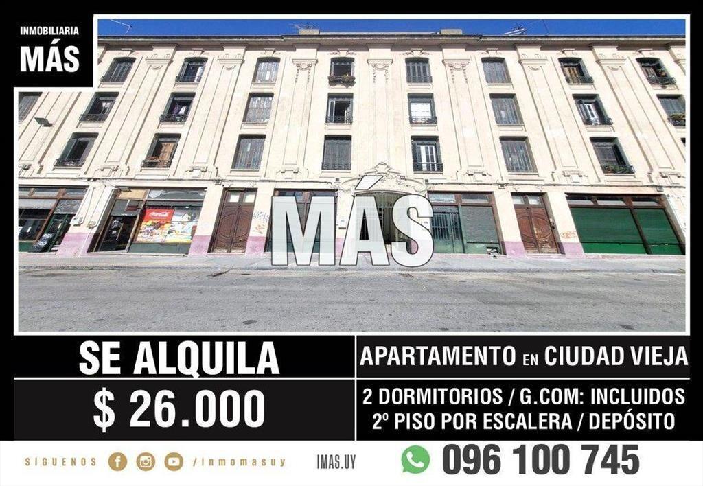 Apartamento Alquiler Ciudad Vieja Montevideo iMas.uy S *...