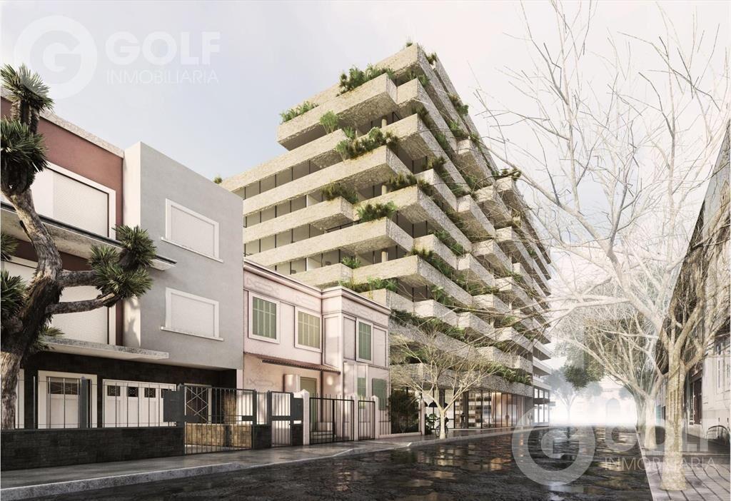 Venta de apartamento de 2 dormitorios con terraza en Punta