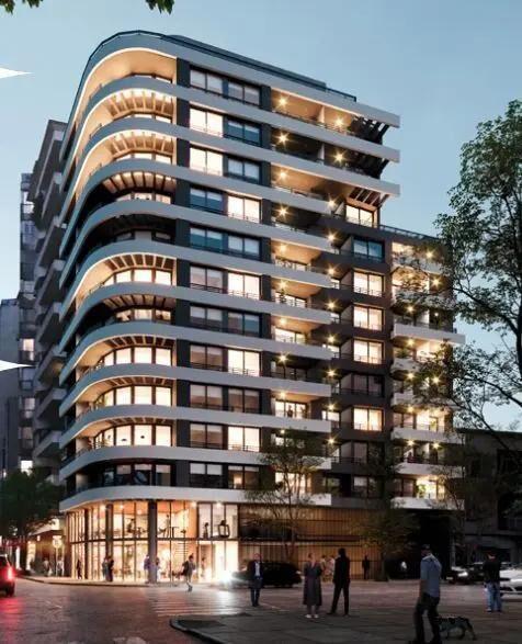 venta Apartamento 1 dormitorio, edificio be docta tres cruc