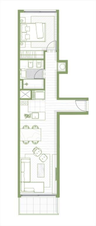 Venta Apartamento 1 Dormitorio con Garaje, Cordón