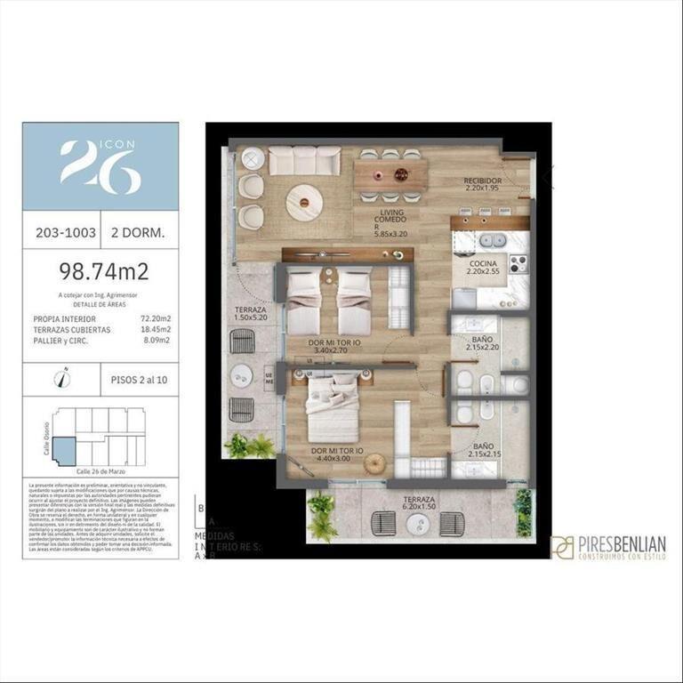 Venta Apartamento 2 Dormitorios Icon 26