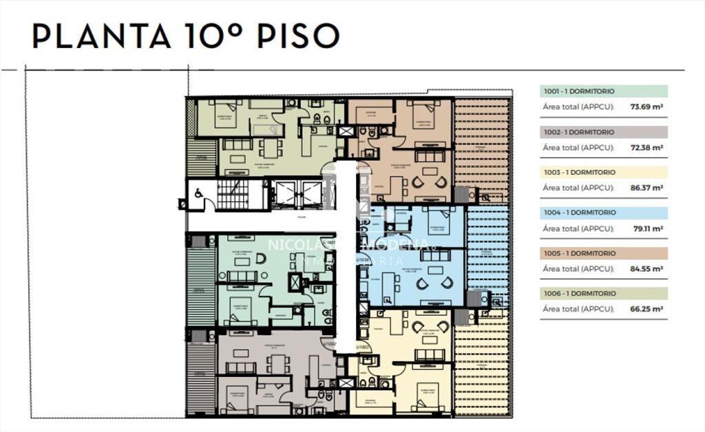 Venta Apartamento de 1 dormitorio con garage y En
