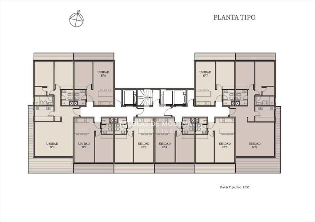 Departamento de 1 dormitorio en venta con vista A