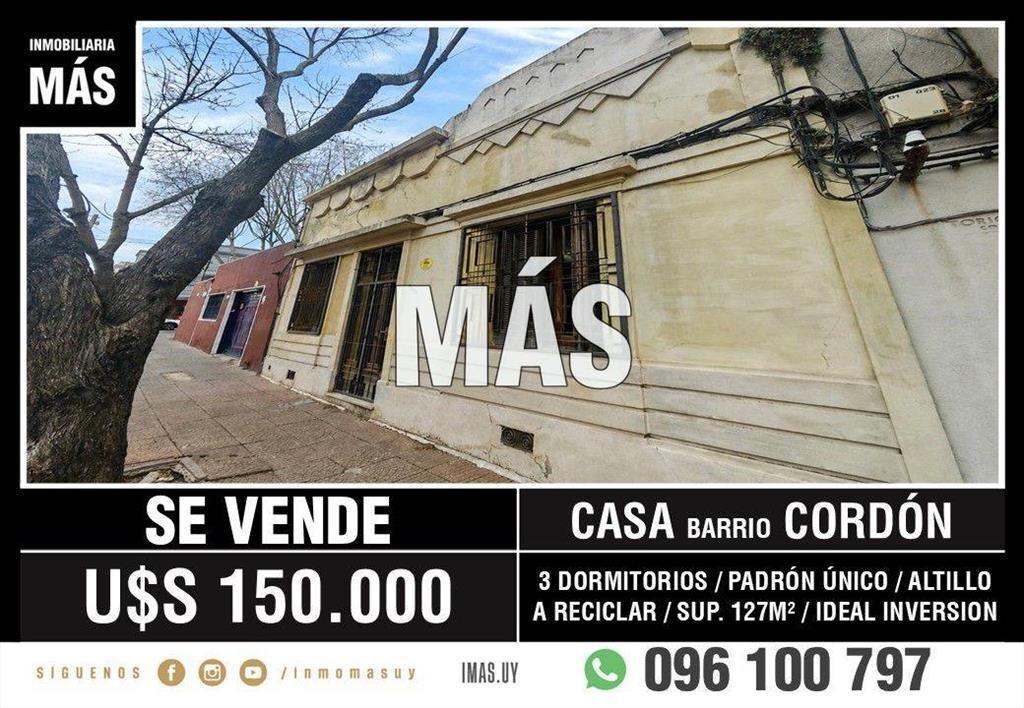 Casa Venta Padrón Único Tres Cruces Montevideo iMas.uy MA...