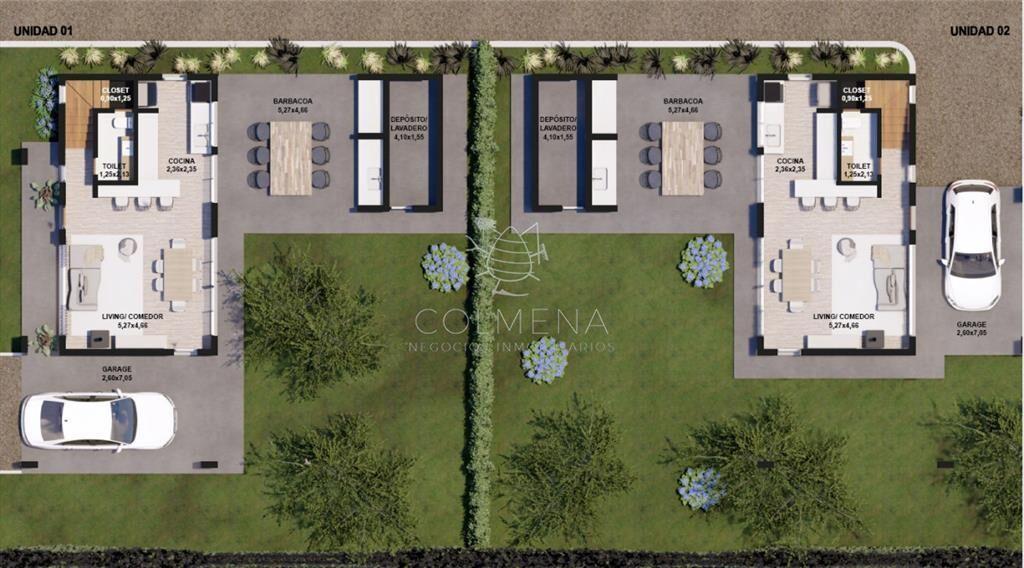 Modernas casas a estrenar en Parque Burnett