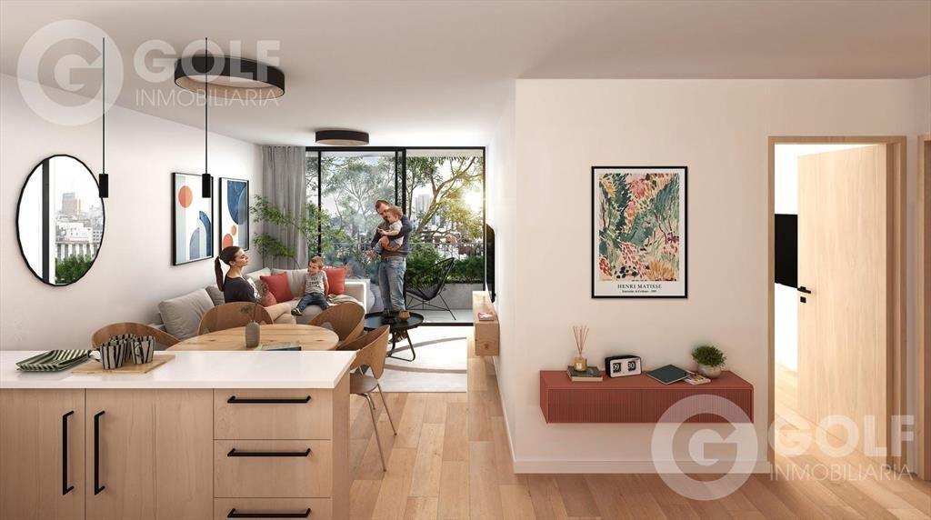 Venta de apartamento de 2 dormitorios en Cordón Sur