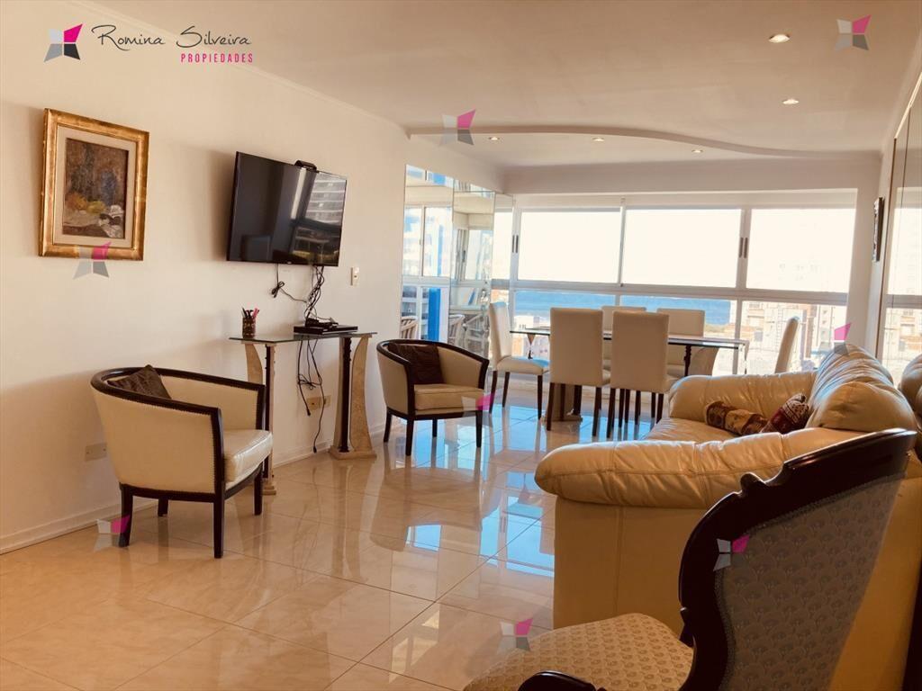 Alquilo apartamento con vista al mar de 2 dormitorios y med