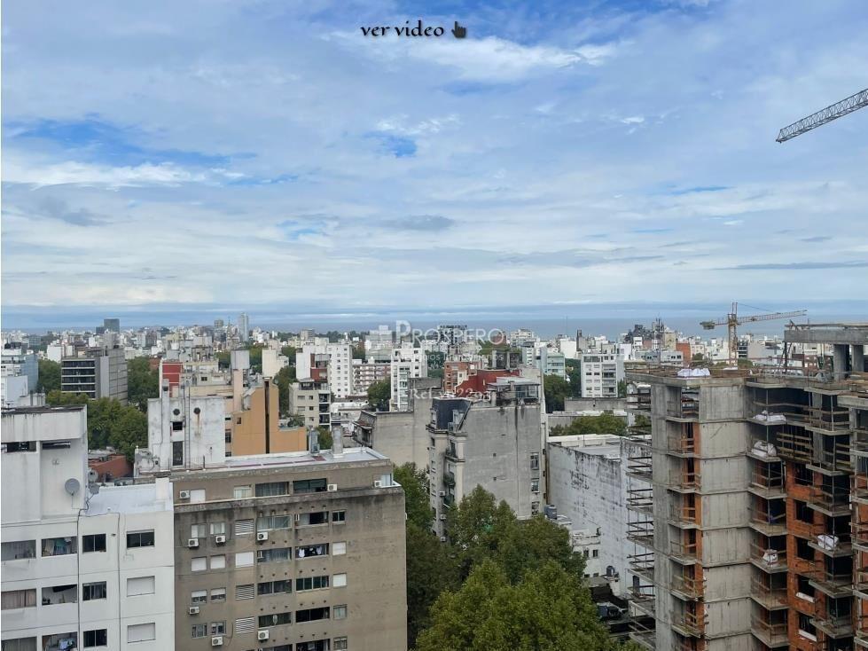 va2293/3 venta apto 2 dorm tres cruces balcon cochera
