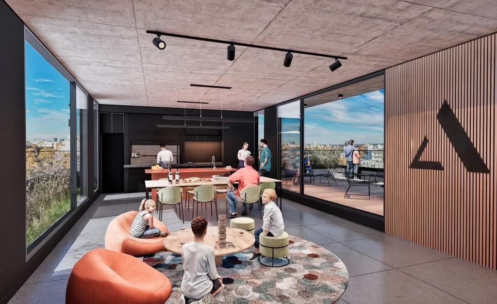 Venta de penthouse de 2 dormitorios en Delta Blanes, Cordón