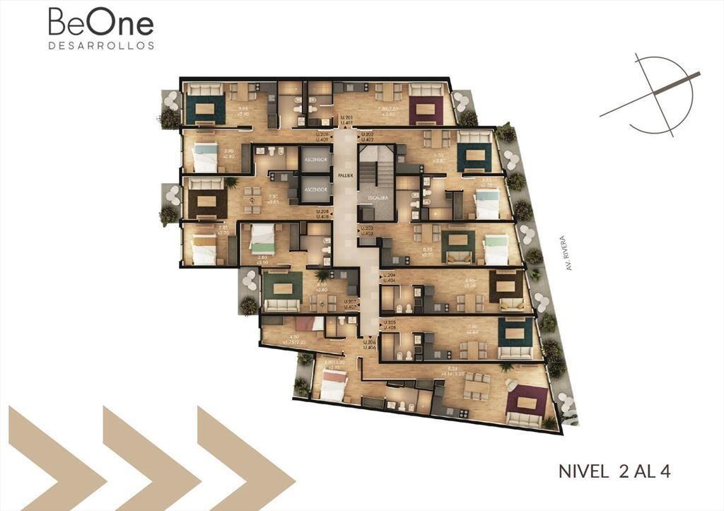 Venta apartamento en Buceo al frente