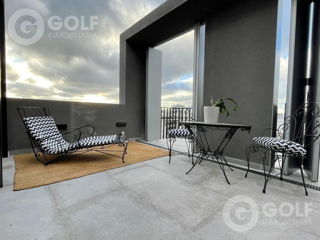 Venta de apartamento de 1 dormitorio con terraza y parrille