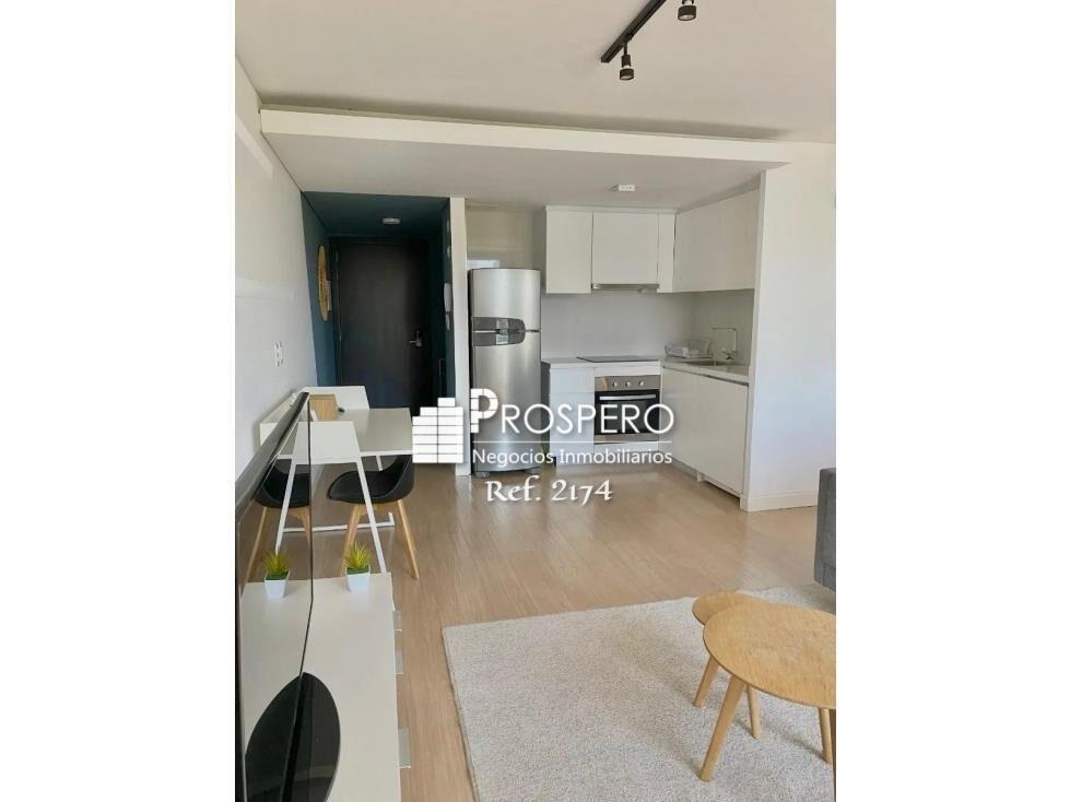 2174 venta apto 2 dorm CENTRO c/renta amueblado