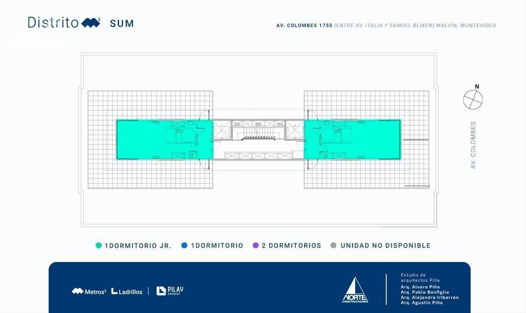 Apartamento de un dormitorio en venta en Malvín - 612