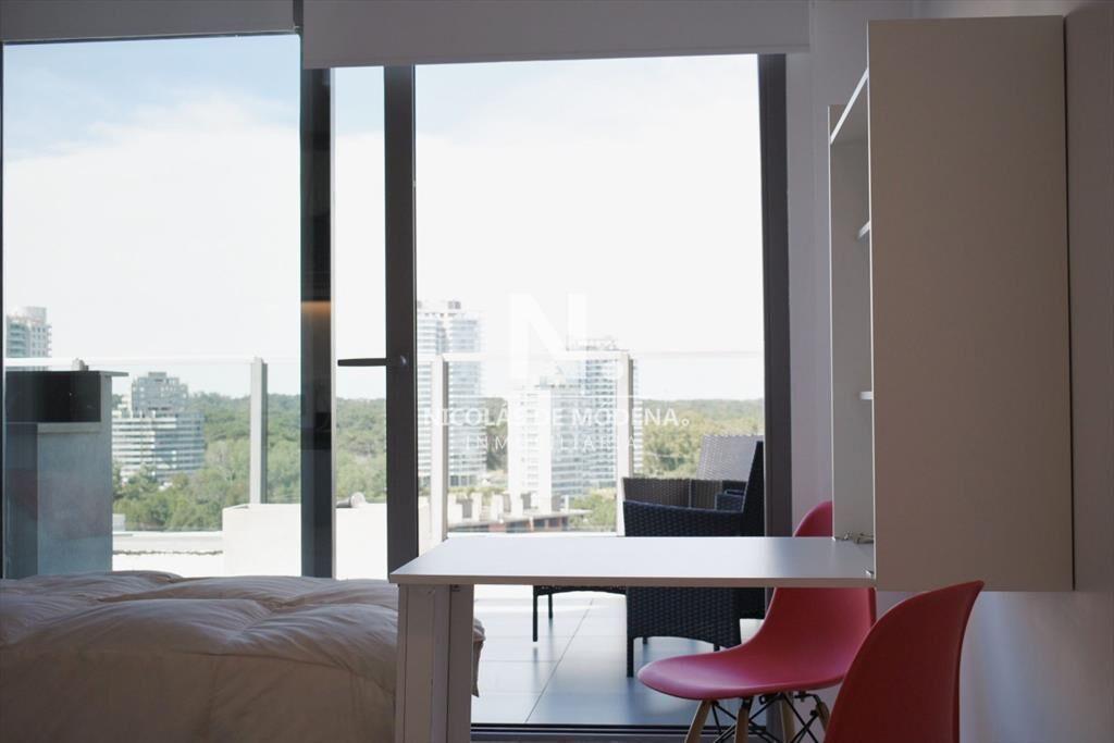 Monoambiente en con terraza en Edificio Chronos